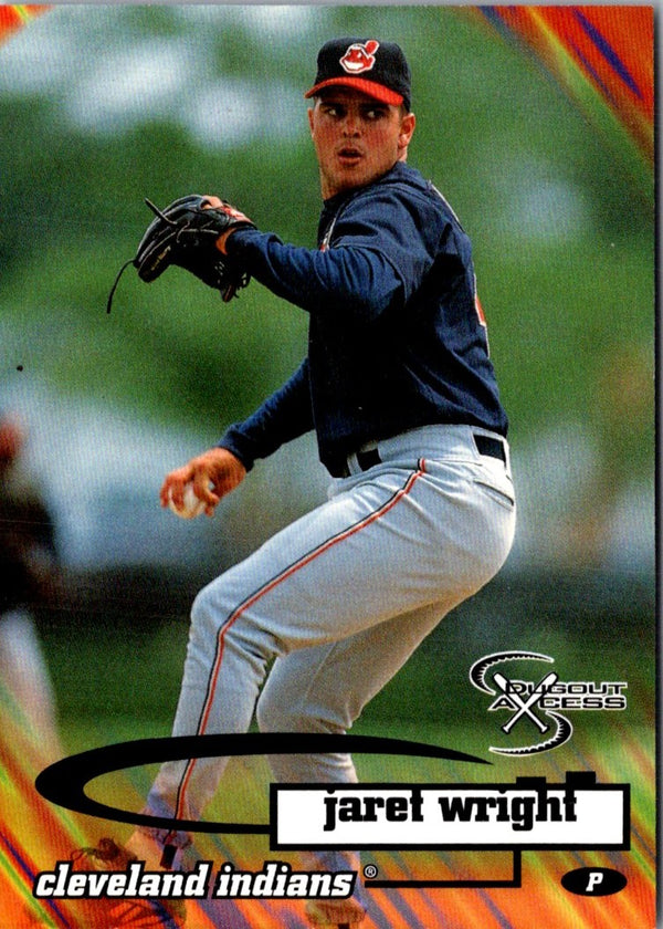 1998 SkyBox Dugout Axcess Jaret Wright #63