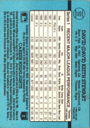 1991 Donruss Dave Stewart