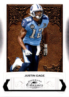 2009 Donruss Classics Justin Gage #95
