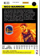 2020 Panini Flux Blue Nico Mannion
