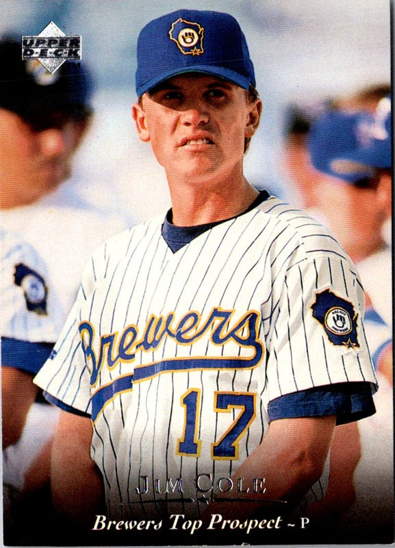 1995 Upper Deck Minors Future Stock Jim Cole #182