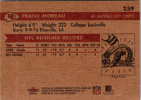 2001 Fleer Tradition Glossy Frank Moreau #259