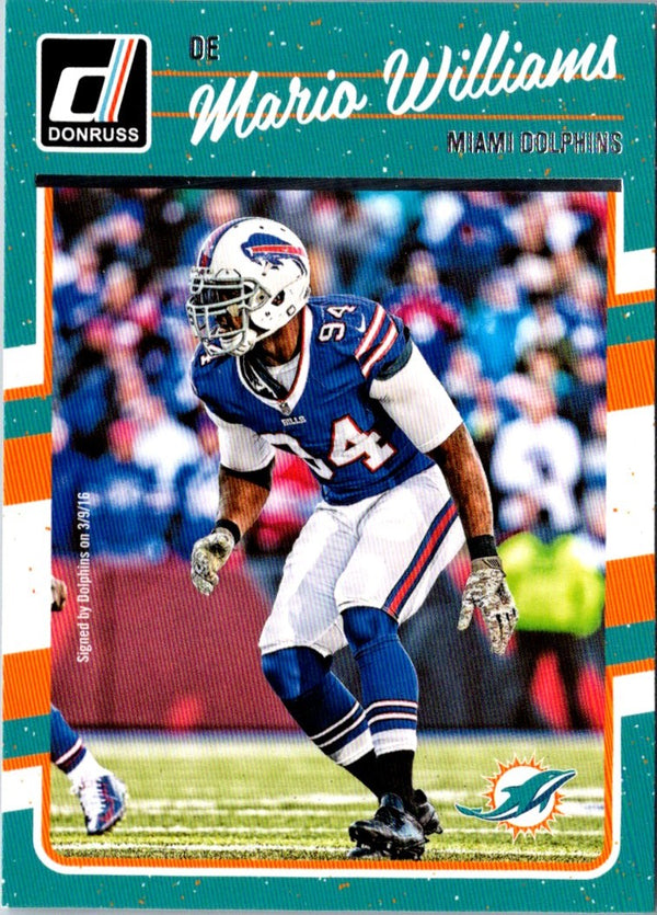 2016 Donruss Mario Williams #168