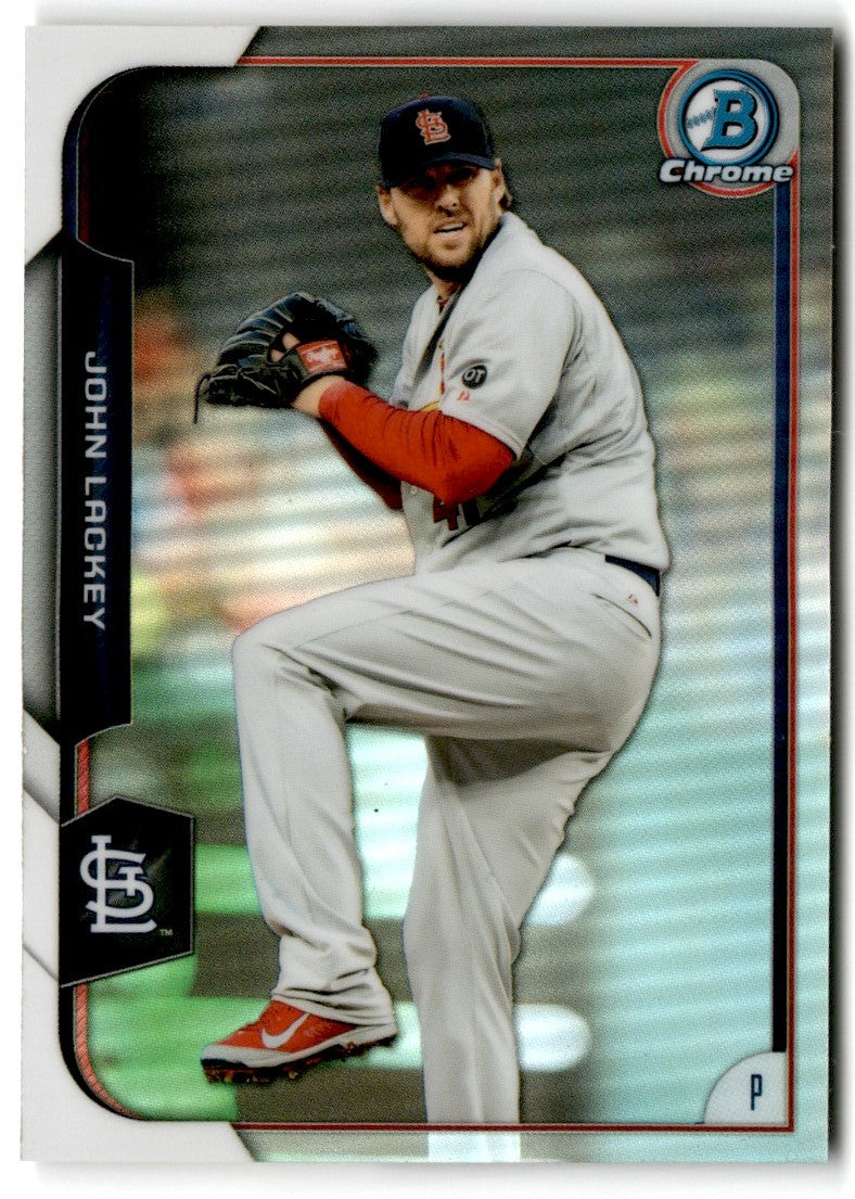 2015 Bowman Chrome Refractors John Lackey