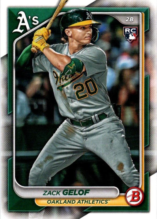 2024 Bowman Green Pattern Zack Gelof #14