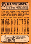 1968 Topps Manny Mota