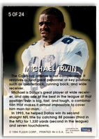 1994 Fleer All-Pro Michael Irvin #5