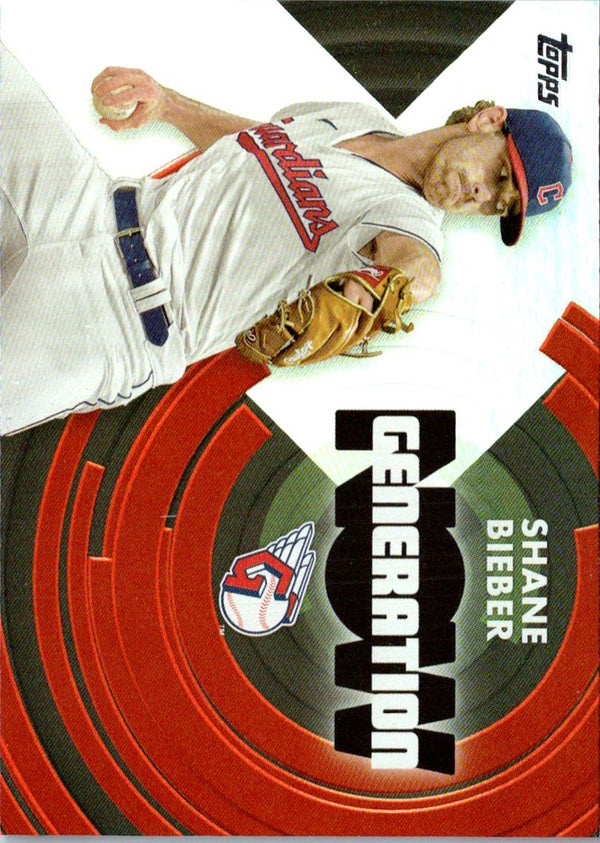 2022 Topps Generation Now Shane Bieber #GN-40