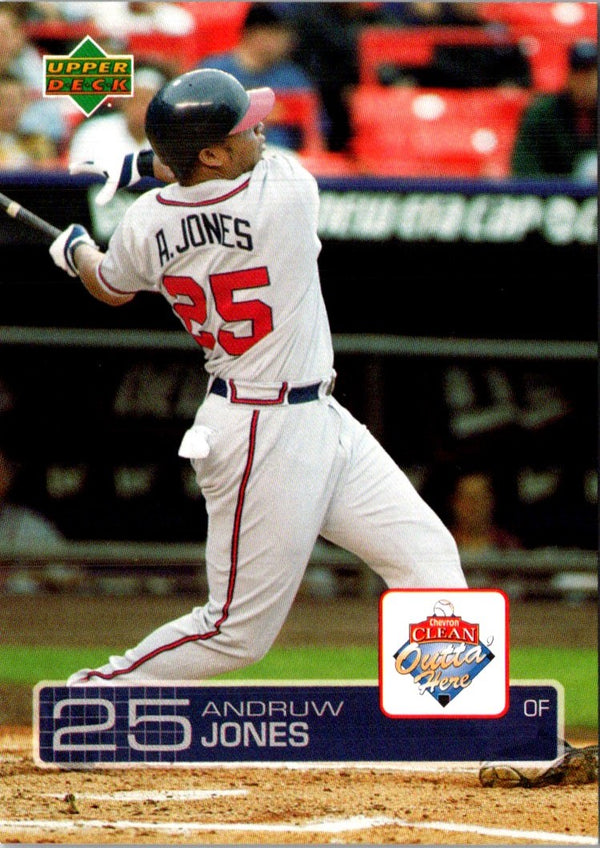 2004 Upper Deck Chevron Andruw Jones #1