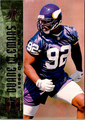 1996 Stadium Club Duane Clemons #146 Rookie
