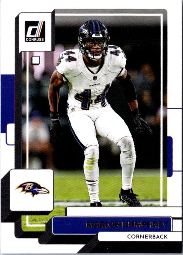 2022 Donruss Blue Press Proof Marlon Humphrey #194