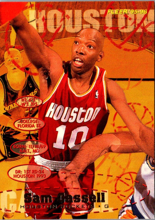 1995 Fleer European Sam Cassell #65