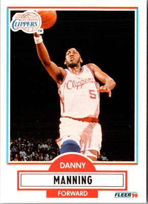 1990 Fleer Danny Manning #87