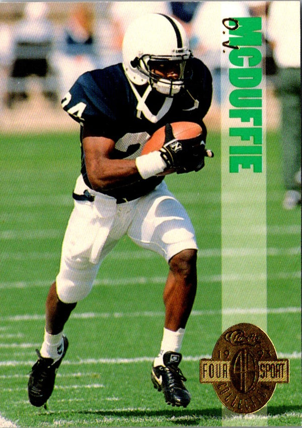 1993 Wild Card O.J. McDuffie #88 Rookie