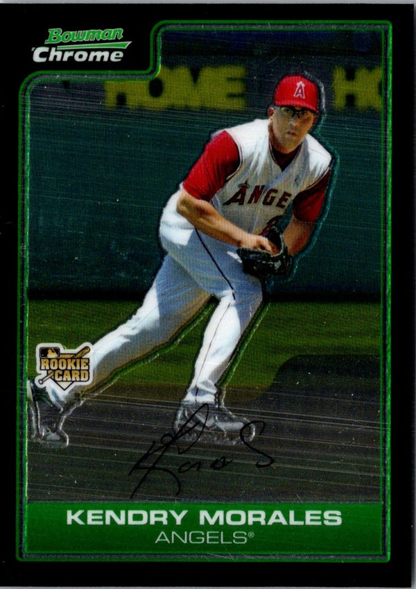 2006 Bowman Chrome Kendrys Morales #BC240 Autograph