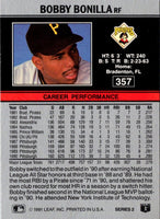 1991 Leaf Bobby Bonilla #357