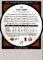 2003 Upper Deck Standing O! Jose Vidro #43