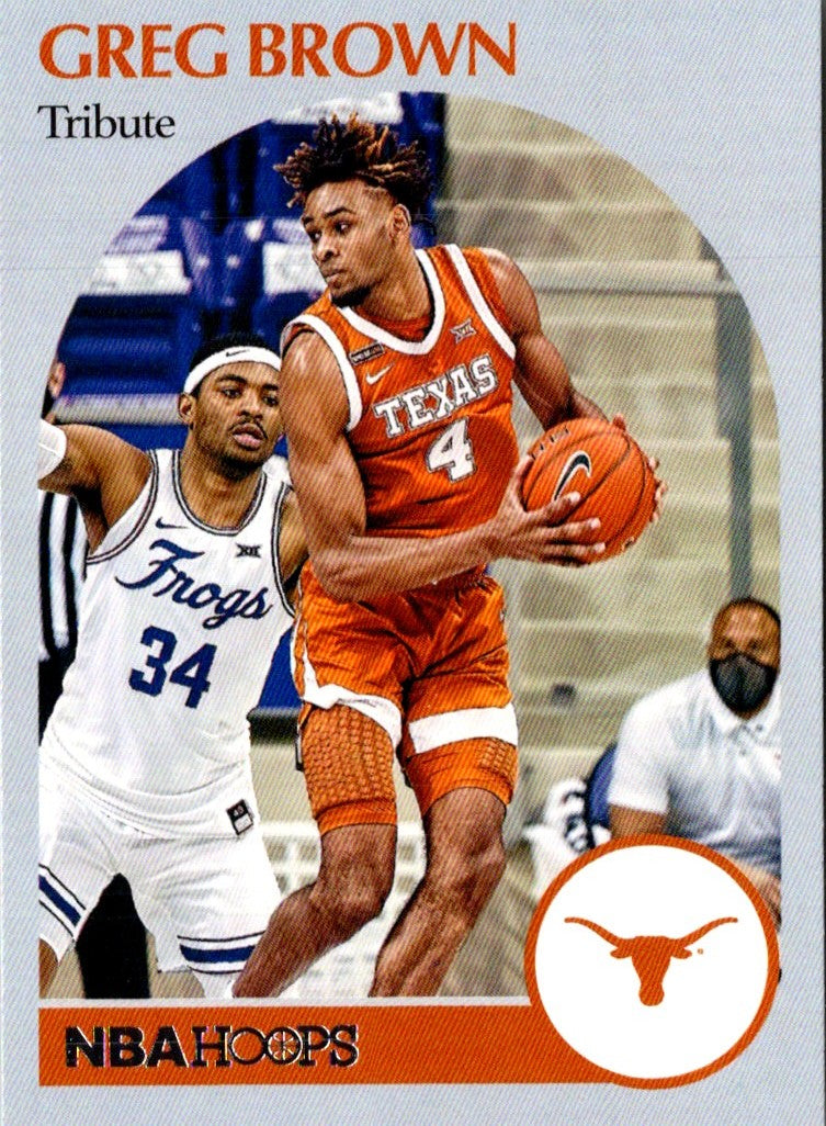 2021 Panini Chronicles Draft Picks Orange Greg Brown III