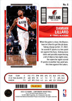 2023 Panini Mosaic Heat Check Damian Lillard #6