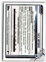 2021 Bowman Chrome Prospects Atomic Refractor Nick Bitsko #BCP-143