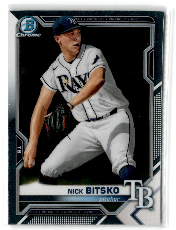 2021 Bowman Chrome Prospects Atomic Refractor Nick Bitsko #BCP-143