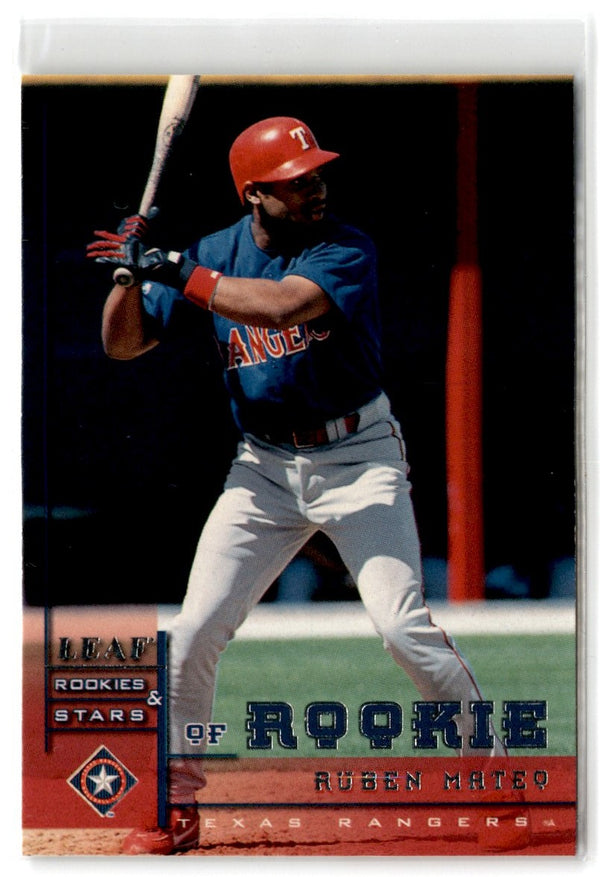 1998 Leaf Rookies & Stars Ruben Mateo #316 Rookie