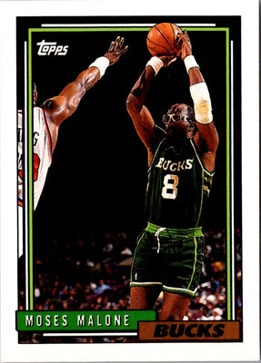 1992 Topps Moses Malone #74
