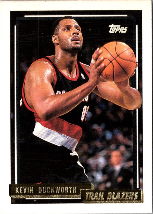 1992 Topps Kevin Duckworth #60