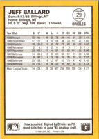 1990 Donruss Best of the AL Jeff Ballard #29