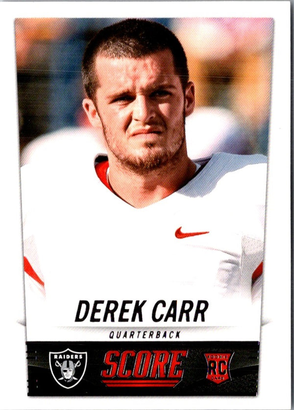 2014 Score Derek Carr #364A Rookie