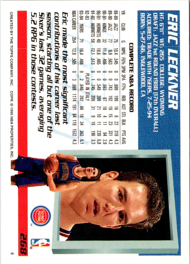 1994 Topps Eric Leckner