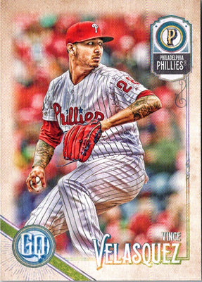 2018 Topps Gypsy Queen Vince Velasquez #195