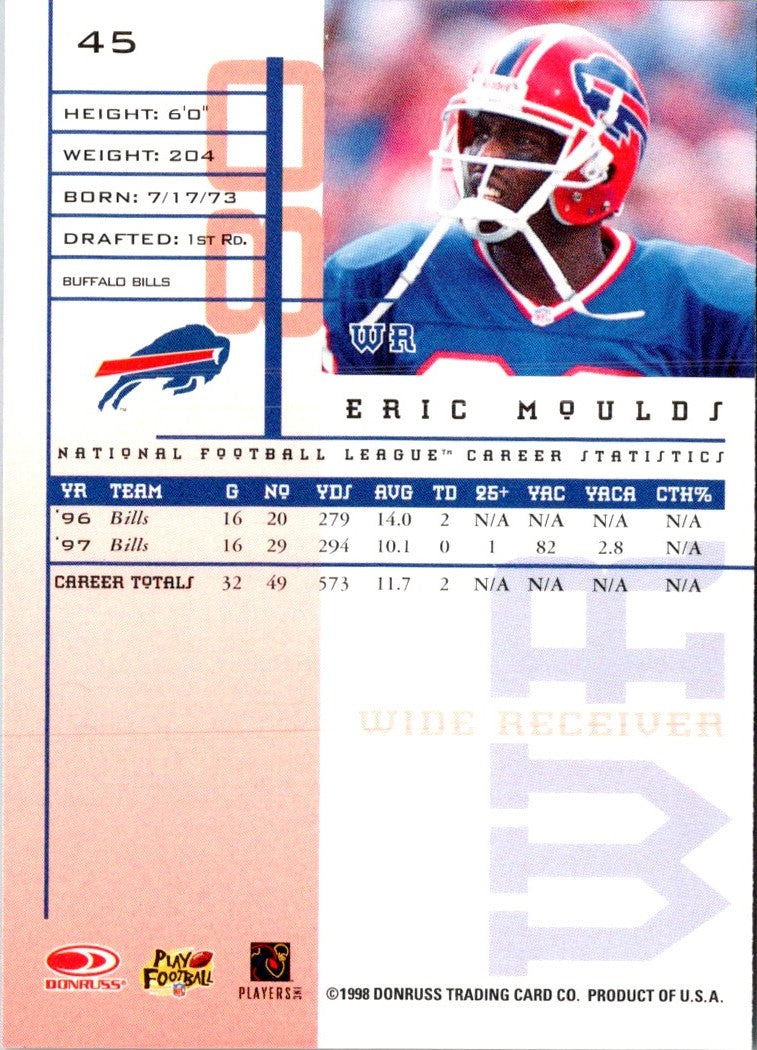 1998 Leaf Rookies & Stars Eric Moulds