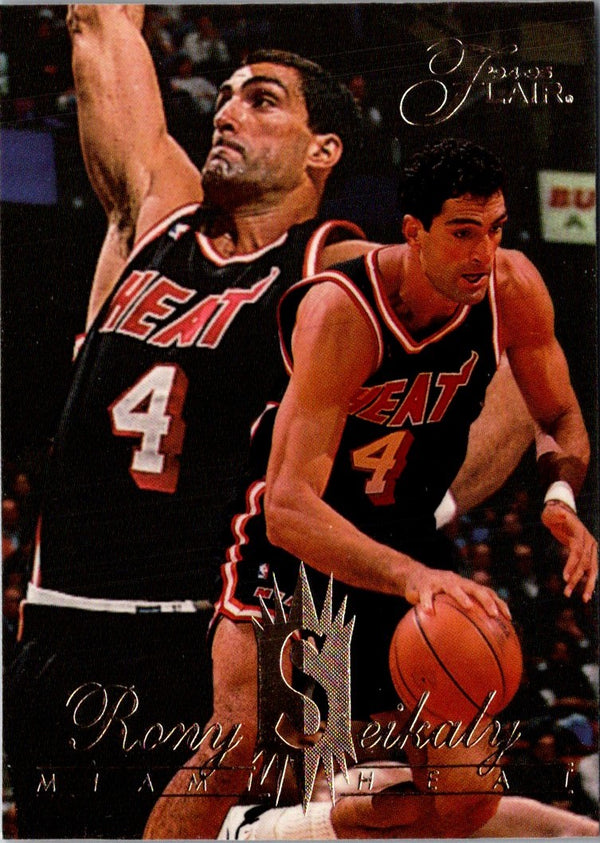 1994 Flair Rony Seikaly #81