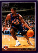 2000 Topps Erick Strickland