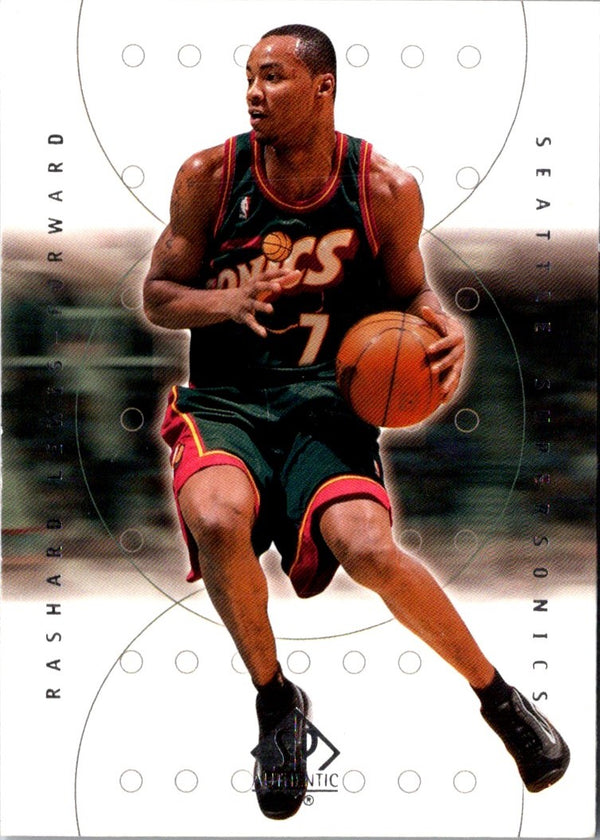 2001 Upper Deck Rashard Lewis #77