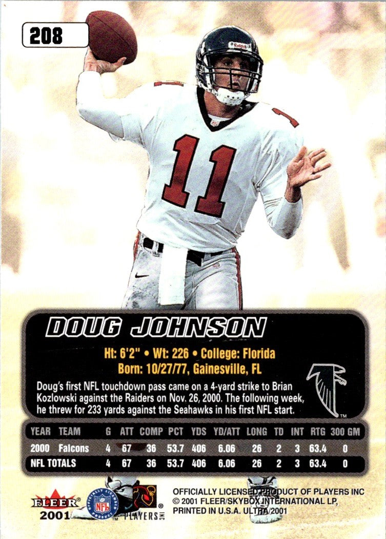 2001 Ultra Doug Johnson