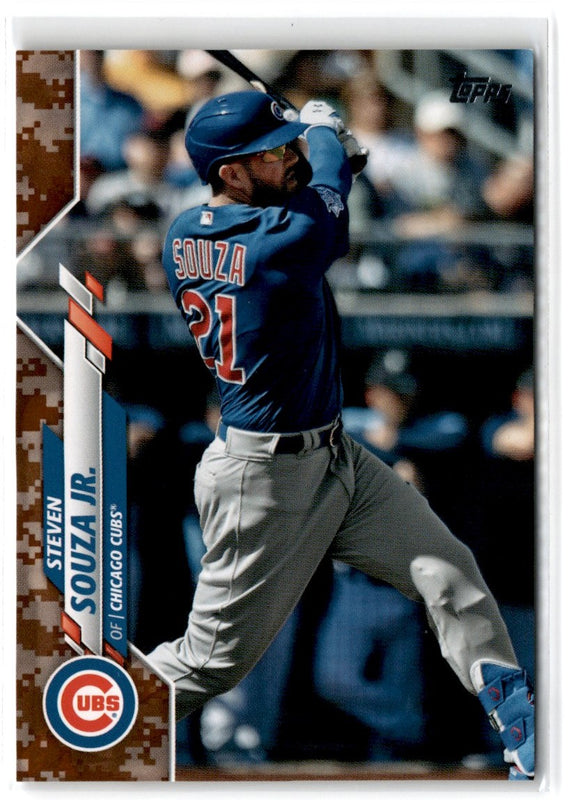 2020 Topps Chrome Update Camo Steven Souza Jr. #USA-SS 07/25