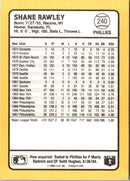 1988 Donruss Baseball's Best Shane Rawley