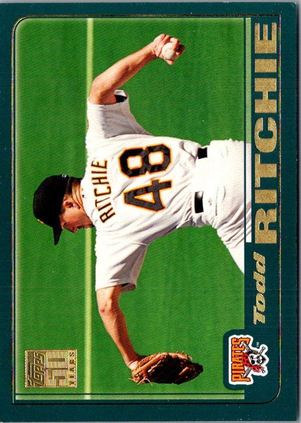 2001 Topps Todd Ritchie #479