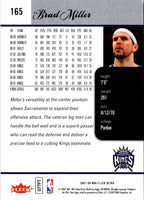 2007 Ultra Retail Brad Miller #165