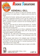 1991 Fleer Rookie Sensations Kendall Gill