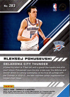 2020 Panini Aleksej Pokusevski #283 Rookie