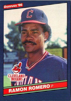 1986 Donruss Ramon Romero #495 Rookie