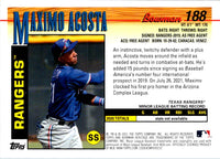 2021 Bowman Heritage Maximo Acosta #188