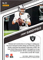 2023 Panini Plates & Patches Metal Jimmy Garoppolo #51