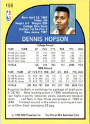 1990 Hoops Dennis Hopson