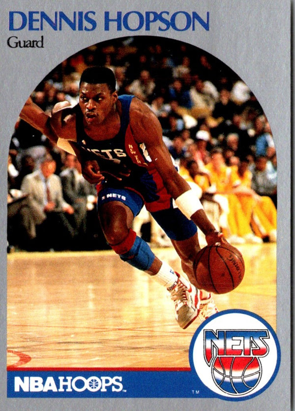 1990 Hoops Dennis Hopson #199