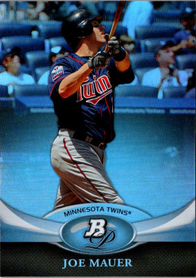 2011 Bowman Platinum Joe Mauer #49