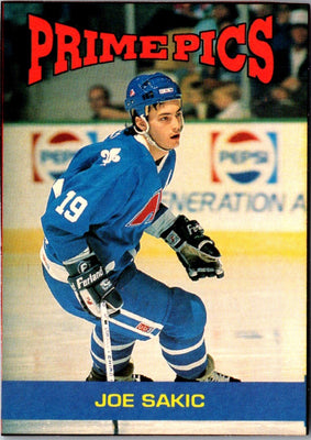 1993 Fleer PowerPlay Point Leaders Joe Sakic #15